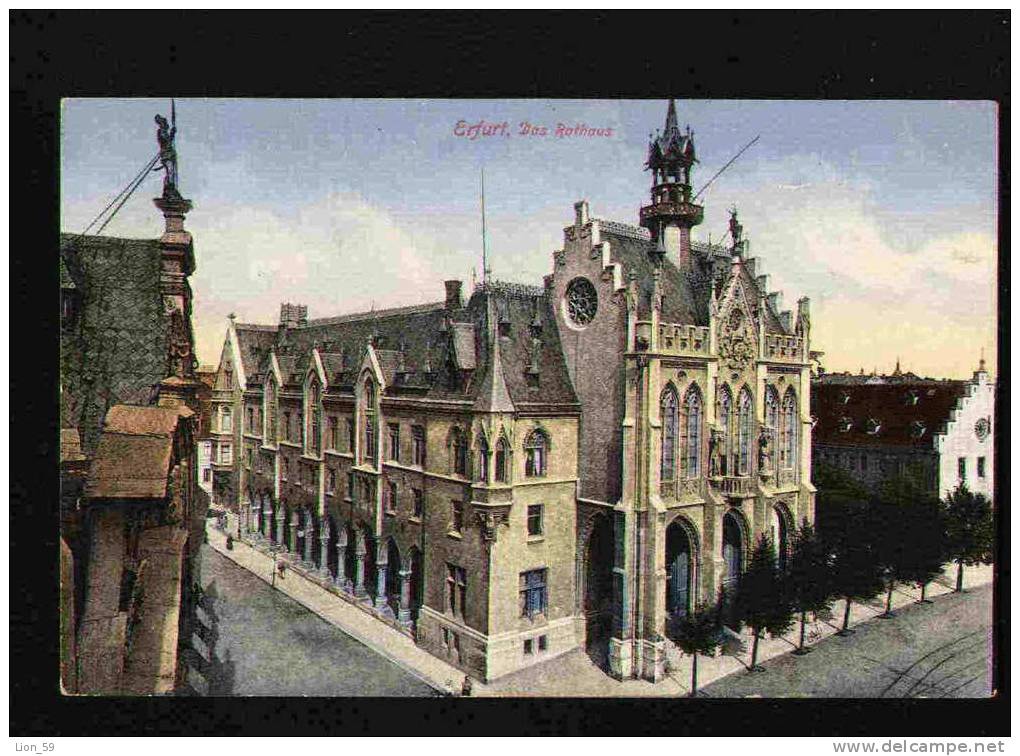 ERFURT - Das Rathaus Deutschland Germany Allemagne The City Council Photo Pc 23353 - Erfurt