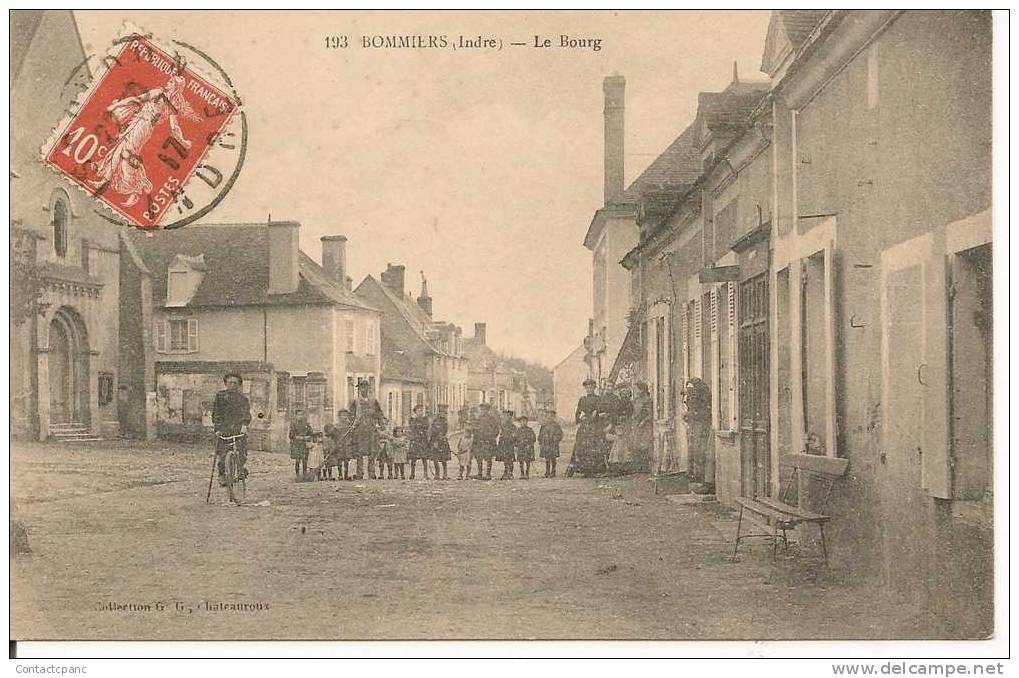 BOMMIERS  ( 36 ) -  Le Bourg - Other & Unclassified