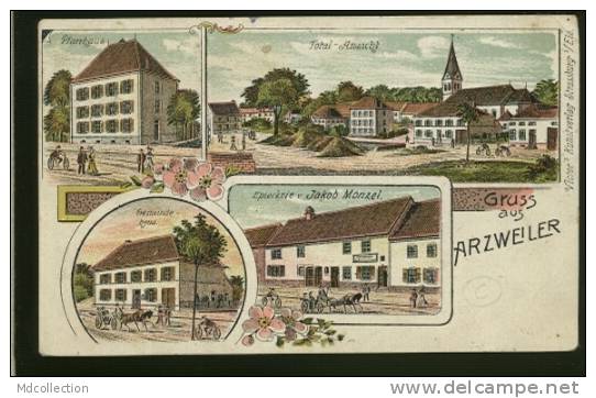 57 ARZVILLER / Pfarrhaus / FELDPOSTKARTE TOP CARTE RARE COULEUR - Arzviller