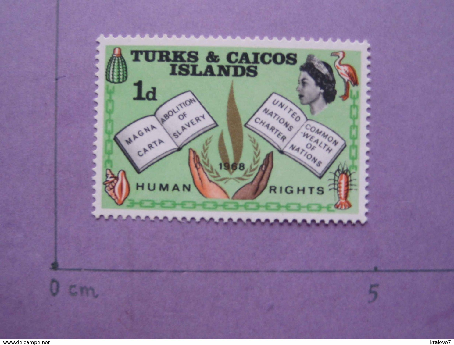 TURKS CAICOS. 2 TIMBRES. NEUF. NOEL HUMAN RIGHTS. RELIGION 1977-1968 CHRISTMAS RELIGIONS NAVIDAD - Turks And Caicos