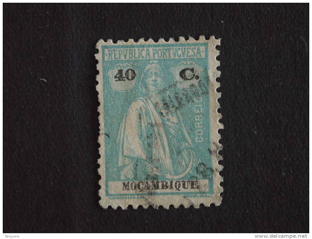 Mozambique 1922-1926 Moçambique Et Valeur En Noir Dentelés 12 X 11 1/2 Yv 241 B O - Mosambik