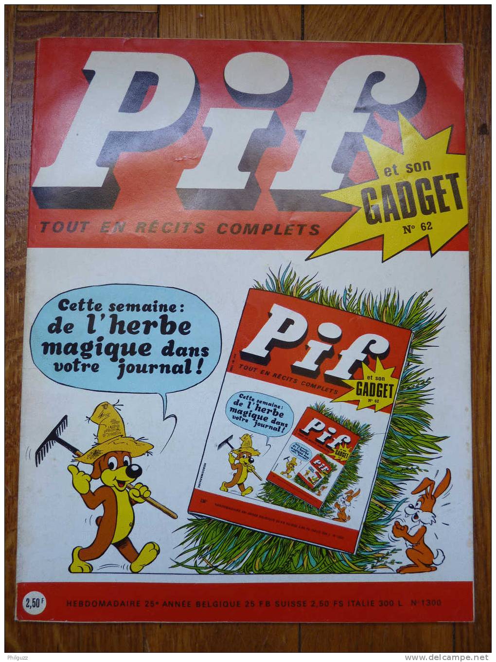 PIF GADGET N° 62 (2) - Pif Gadget