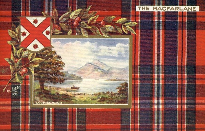 Royaume-Uni - Scotland - Tartan - The Macfarlane - Dunbartonshire