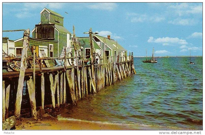Provincetown Cape Cod Massachusetts - Old Wharf - Quai - Non Circulée - Cape Cod