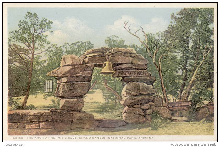 CPA ARCH AT HERMIT'S REST, GRAND CANYON NATIONAL PARK, ARIZONA - Gran Cañon