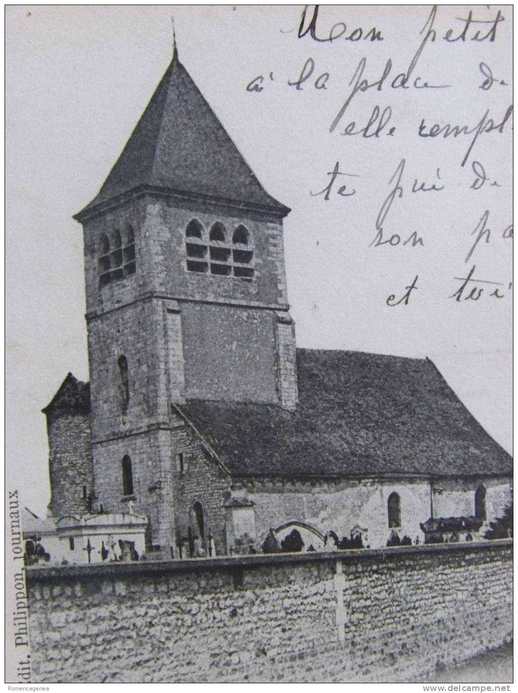 CHABLIS - Lot De 2 CPA - Eglise Saint-Pierre - Statue De Saint-Martin - Voyagées Les 26 Juin Et 12 Juillet 1904 - A Voir - Chablis