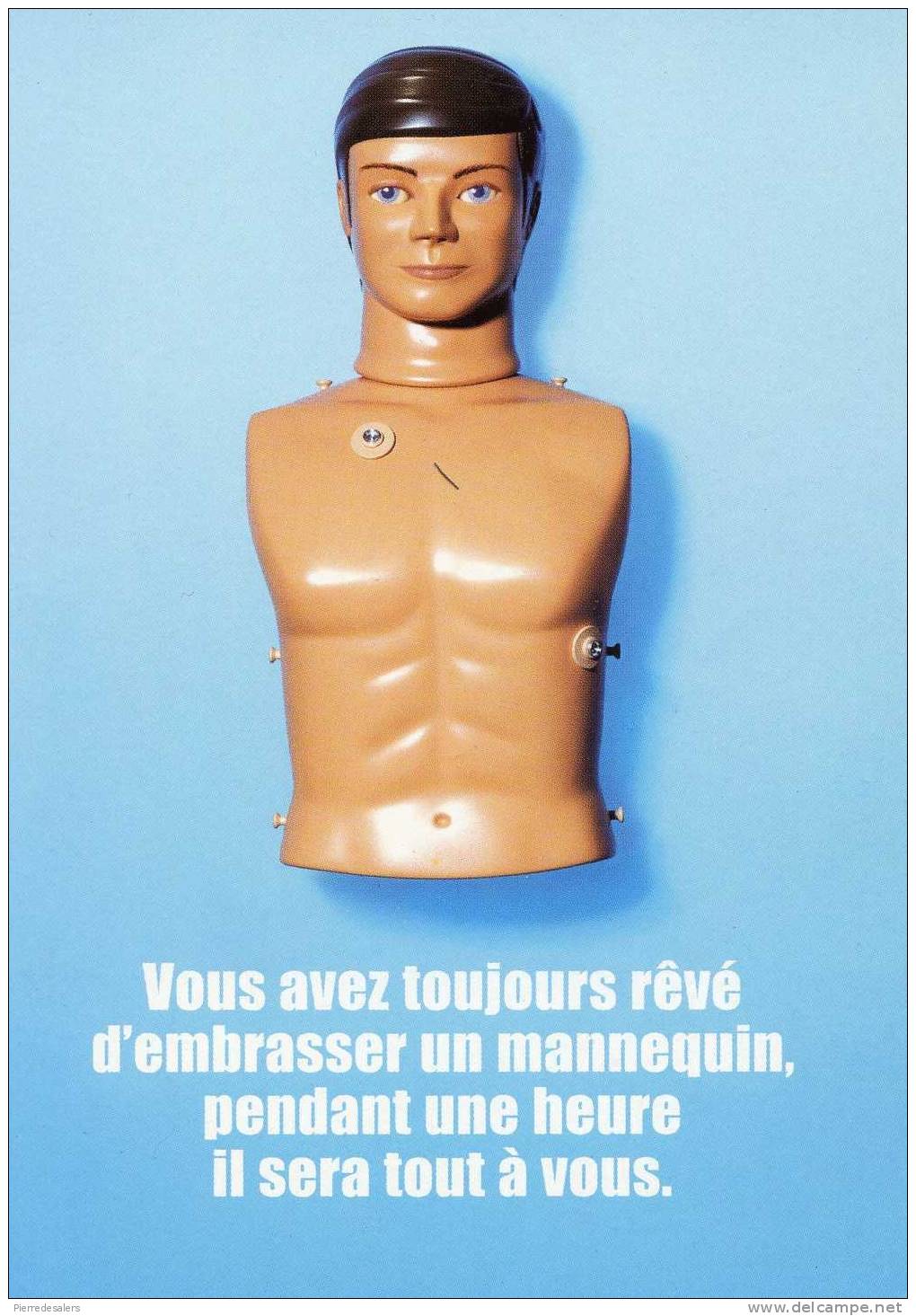 NC.CP - Croix Rouge Française - Les Gestes Qui Sauvent - Mannequin - Secourisme - Humour - Croix-Rouge