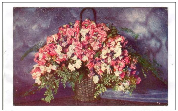 Flowers; Basket With Vetches, AS "M.MUELLER Jr." , 00-10s - Altri & Non Classificati