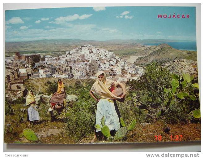 3961 MOJACAR ALMERIA ANDALUCIA  POSTAL AÑOS 1960 MIRA OTRAS DE ESTA CIUDAD - Almería