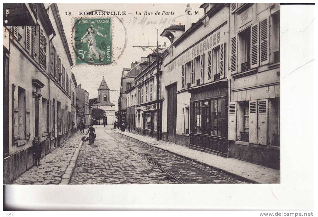Rue De Paris - Romainville