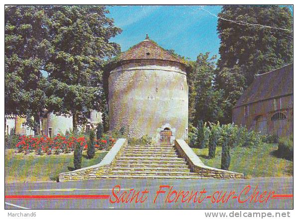 18 CHER.ST FLORENT/ CHER.LA TOUR DES RAMPARTS...plie Haut Droit - Saint-Florent-sur-Cher