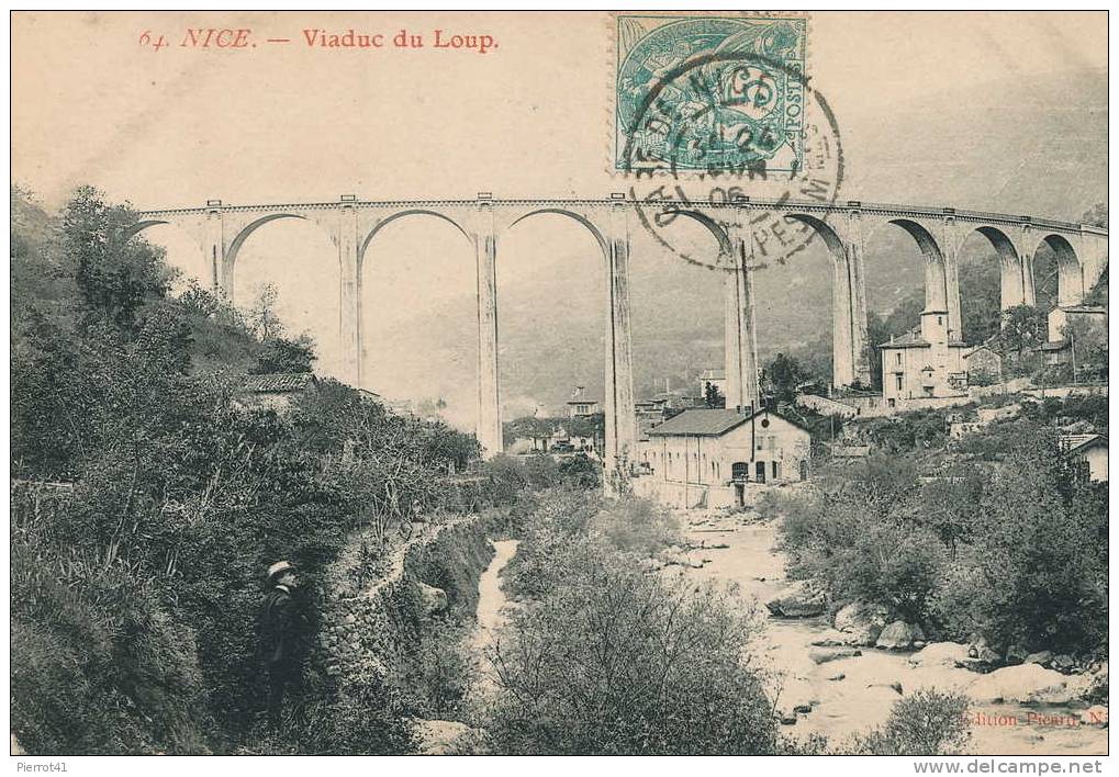 NICE- Viaduc Du Loup - Gourdon