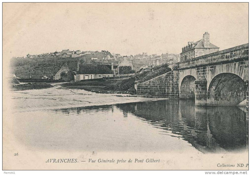 Vue Générale Prise De Pont Gilbert - Avranches