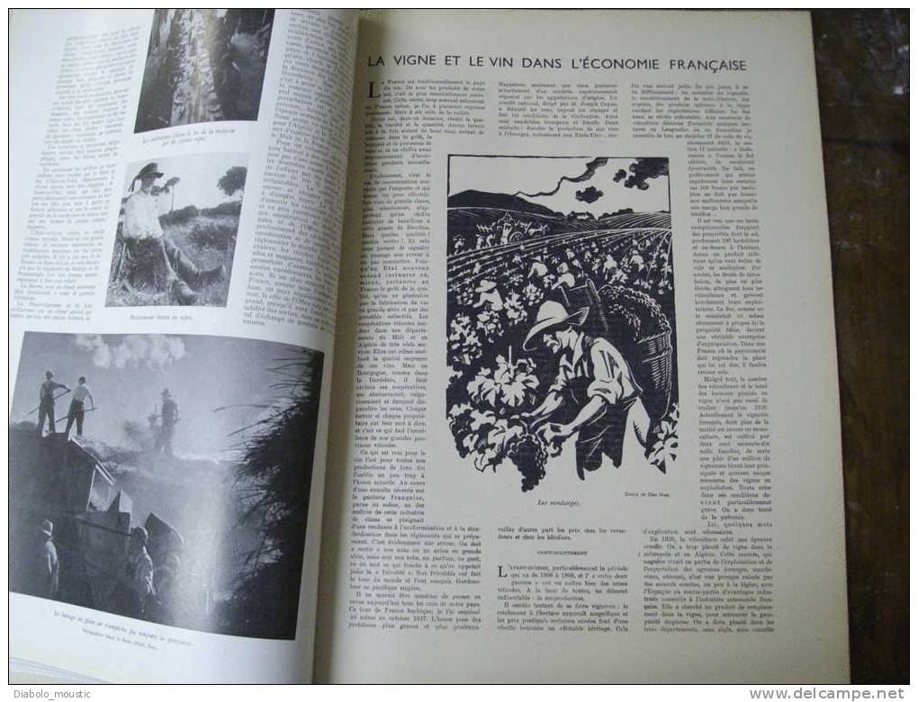 1941: Spécial  L' AGRICULTURE : L' élevage de LA PLANCHETTE ; Les paysans et le blé ; Prisonniers russes