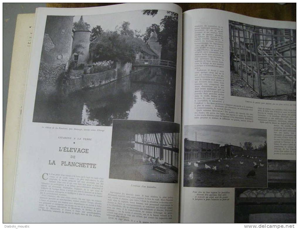 1941: Spécial  L' AGRICULTURE : L' élevage de LA PLANCHETTE ; Les paysans et le blé ; Prisonniers russes