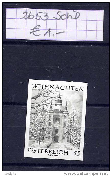 Österreich / Austria  -  Schwarzdruck D. Weihnachtsmarke 2006   -  Siehe Scan  (SchD 2653) - Neufs