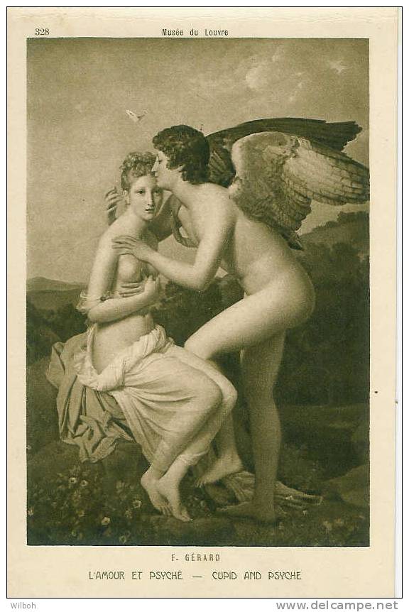 Musée Du Louvre 328 - F. GERARD - L'Amour Et Psyché - Cupid And Psyche - Missions