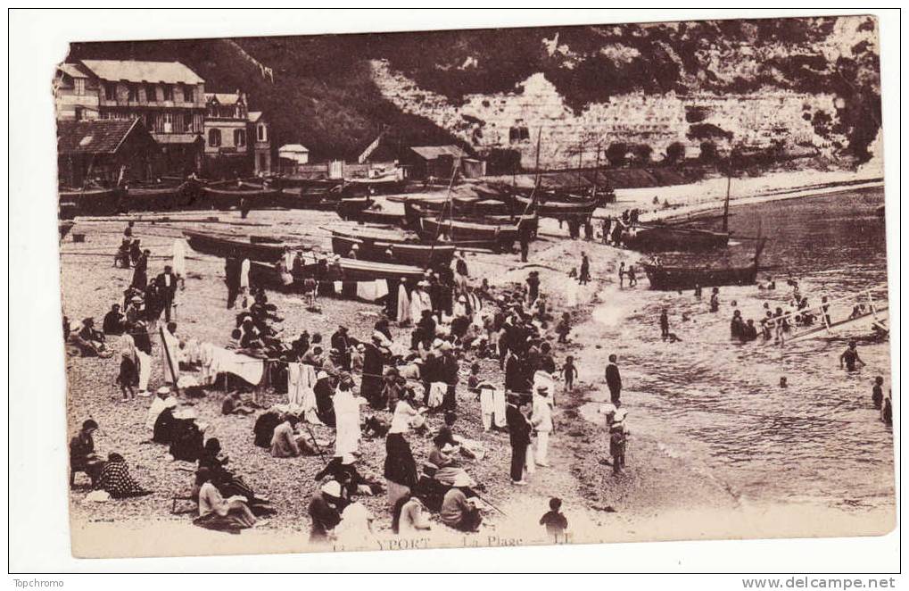Carte Postale Yport La Plage 1933 - Yport