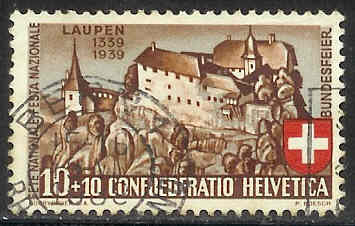 SWITZERLAND 1939 Used Stamp(s) Pro Patria 356 #3672 - Used Stamps