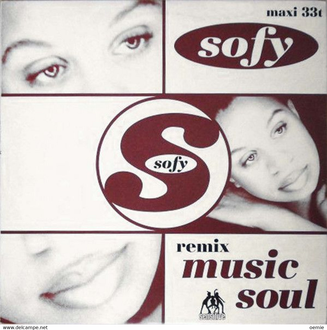 SOFY  °°  MUSIC SOUL  °° DISQUE PROMO  °°  MAXI 33 TOURS - 45 Rpm - Maxi-Single