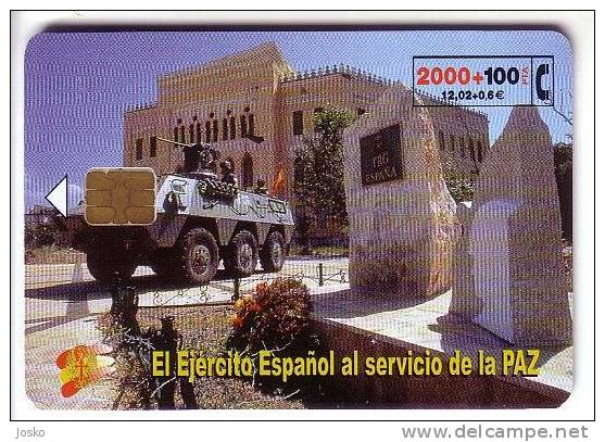 EL EJERCITO ESPANOL ... ( Spain - Rare , Only 16.955 Ex. - 12/2000 ) Spain Army In United Nations Forces In Bosnia IFOR - Basisausgaben