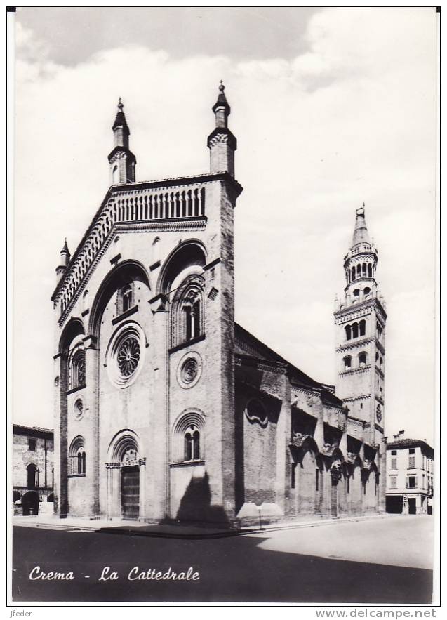 LOMBARDIA - Cremona -	Crema -  La Cattedrale - Cremona