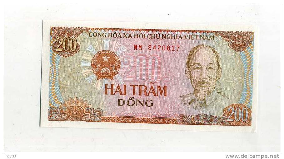 - VIÊT-NAM . 200 D. 1987 - Vietnam