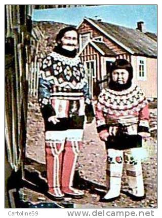 GREENLAND GROENLANDIA COSTUMI FOLK V1988 CO10360 - Groenland