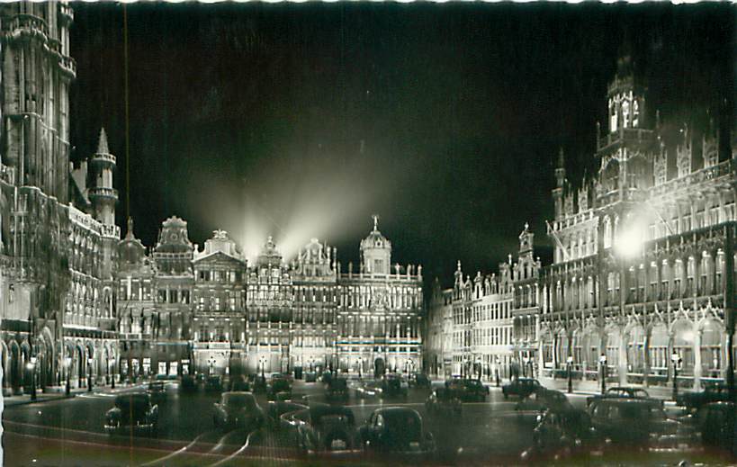 BRUXELLES - Grand'Place, La Nuit (N. 41) - Bruxelles La Nuit