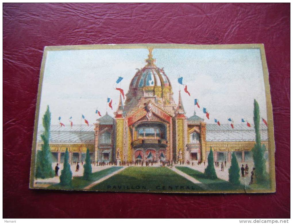 Chromo-pavillon Central-des Colonies Francaises (s Reserve)gds Magasins De Nouveautes Bonnet  Demontier  A Partenay - Lu