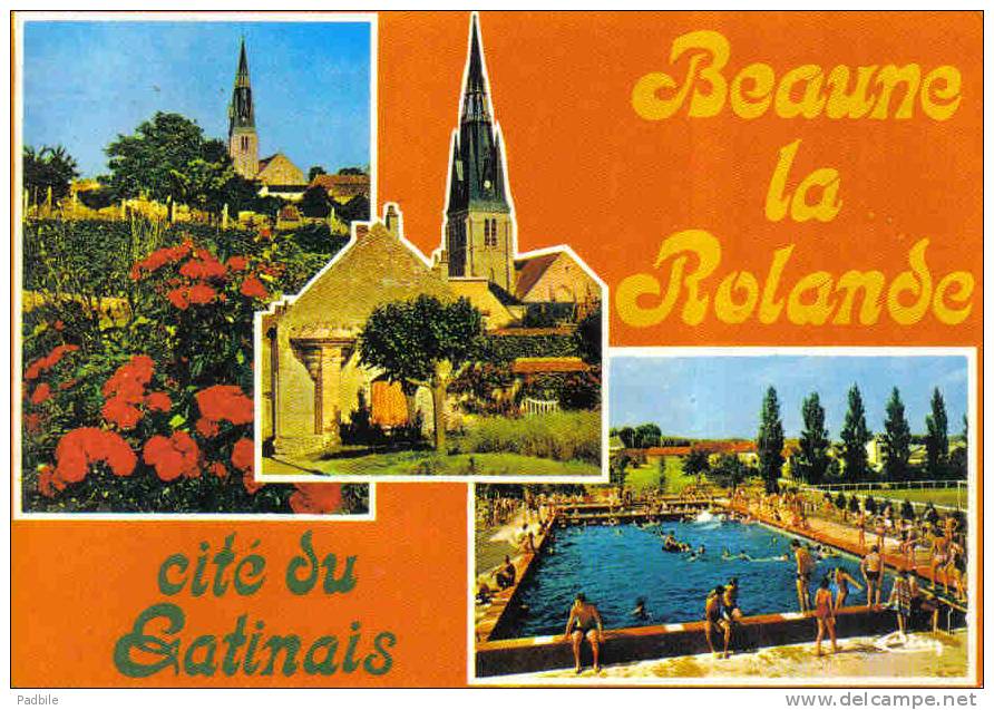 Carte Postale 45. Beaune-la-Rolande Trés Beau Plan - Beaune-la-Rolande