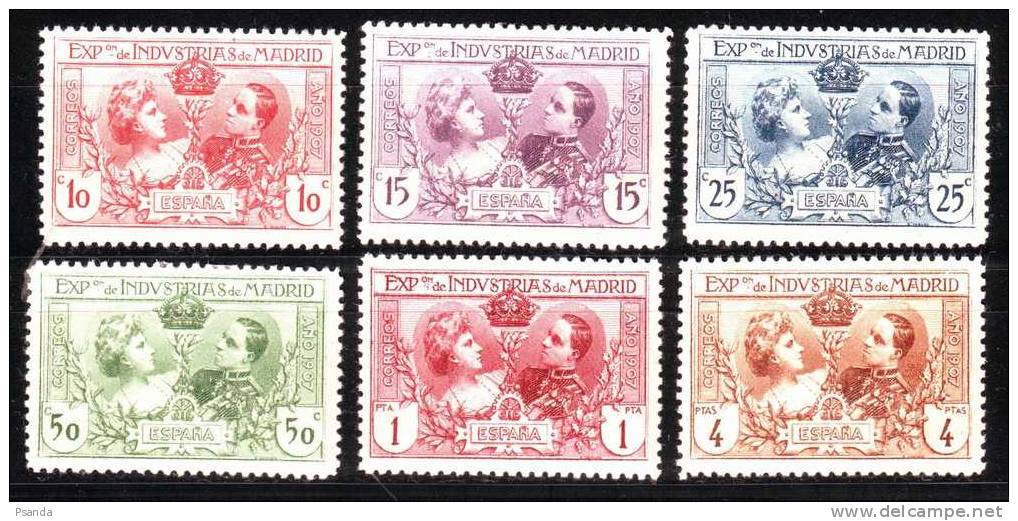 Spain 1907 Mino 235 MH* - Used Stamps
