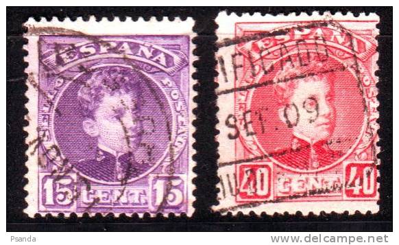Spain 1902 Mino 218,219 - Used Stamps