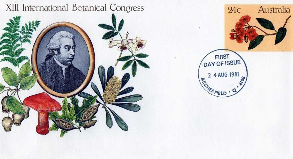 Australia 1981 X111 Intl Botanical Congress PSE FDI - Entiers Postaux