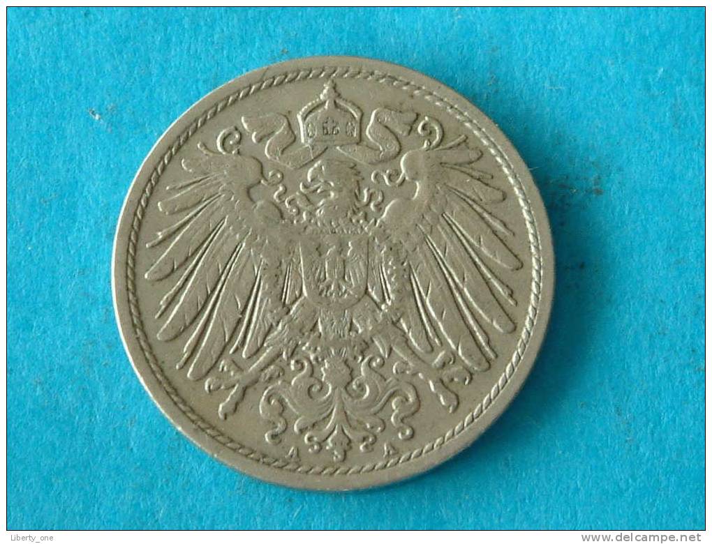 1900 A - 10 PFENNIG / KM 12 ( For Grade , Please See Photo ) ! - 10 Pfennig