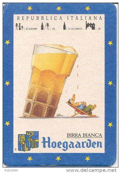 #CF032 Hoegaarden Viltje - Bierdeckel