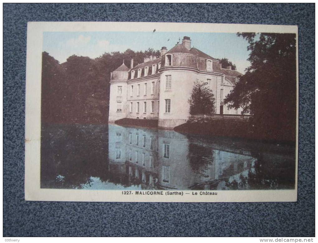 CPA 72 - MALICORNE - LE CHATEAU - - Malicorne Sur Sarthe