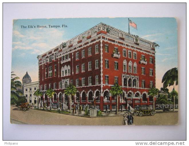 Tampa Florida   The Elks Home   Circa 1907 - Tampa