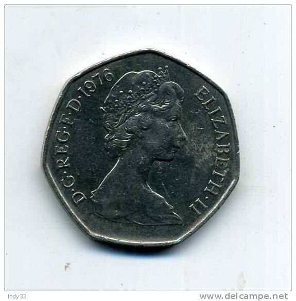 - GRANDE-BRETAGNE . 50 P. 1976 - 50 Pence