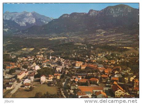 CPSM LA ROCHE Sur FORON  / Vue Générale Aérienne  // 1/295 - La Roche-sur-Foron