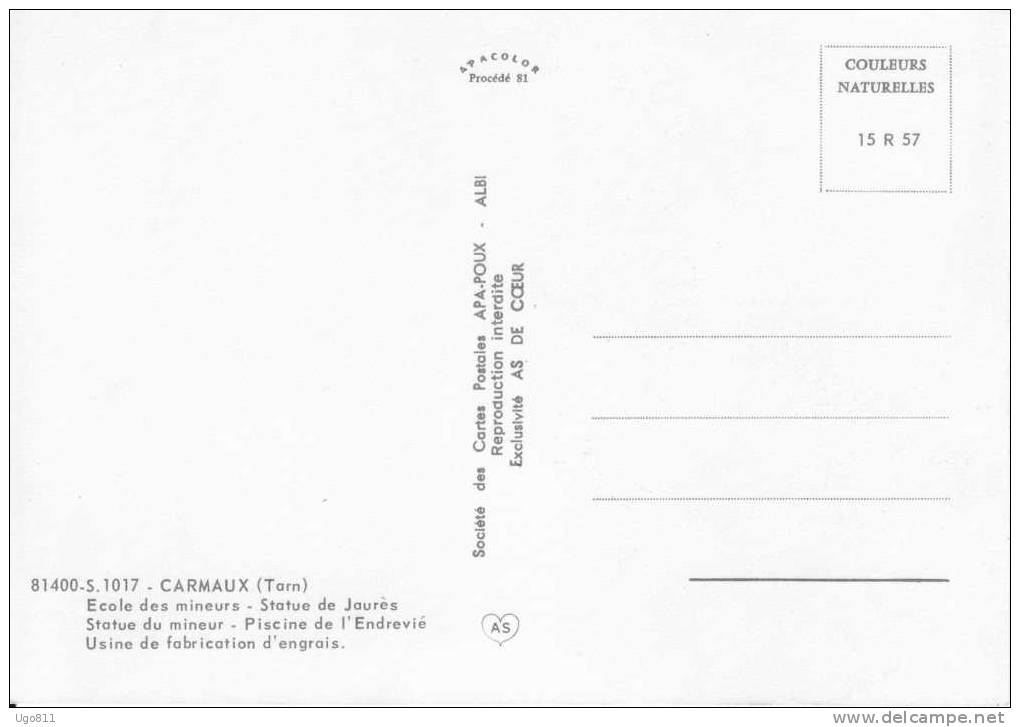 S.1017  -  CARMAUX  (Tarn)    Multivues - Carmaux