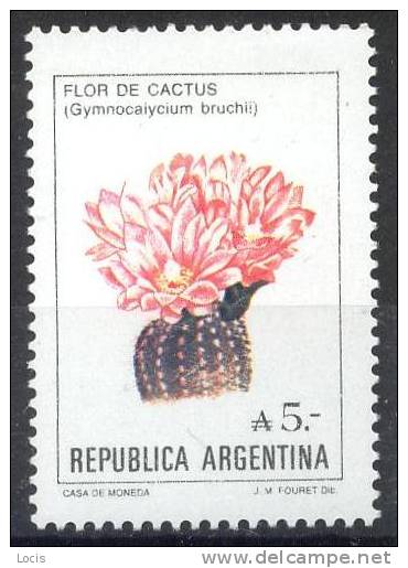 ARGENTINA 1987 MNH**- FLOWERS - Nuevos