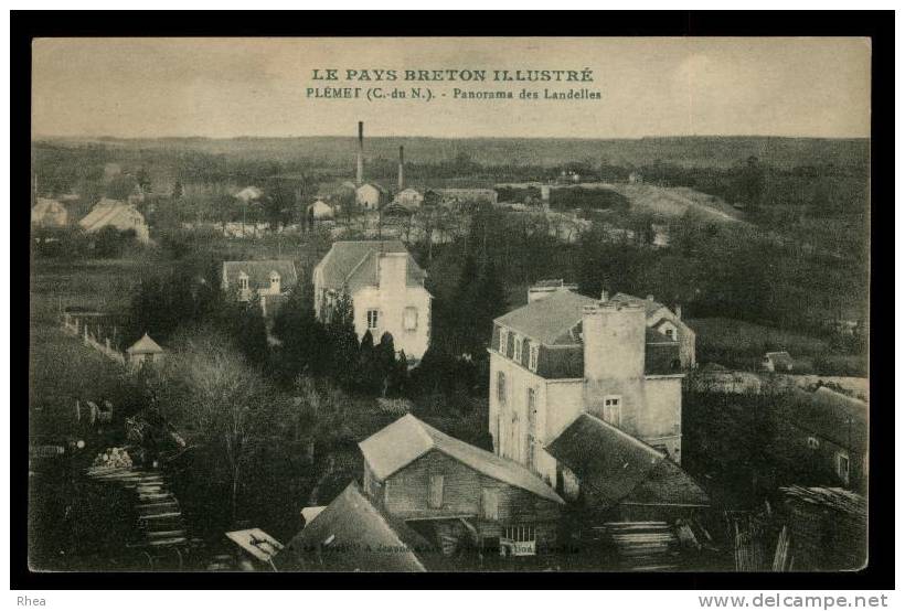 22 Plémet PLEMET (C-du-N) - Panorama Des Landelles Le Pays Breton Illustre Sépia D22D C22183C RH003421 - Autres & Non Classés