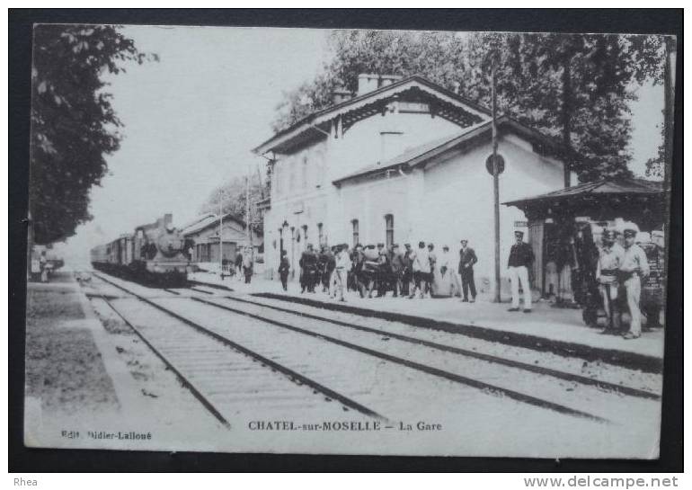 88 Châtel-sur-Moselle Gare Train D88D K88094K C88094C RH046415 - Chatel Sur Moselle