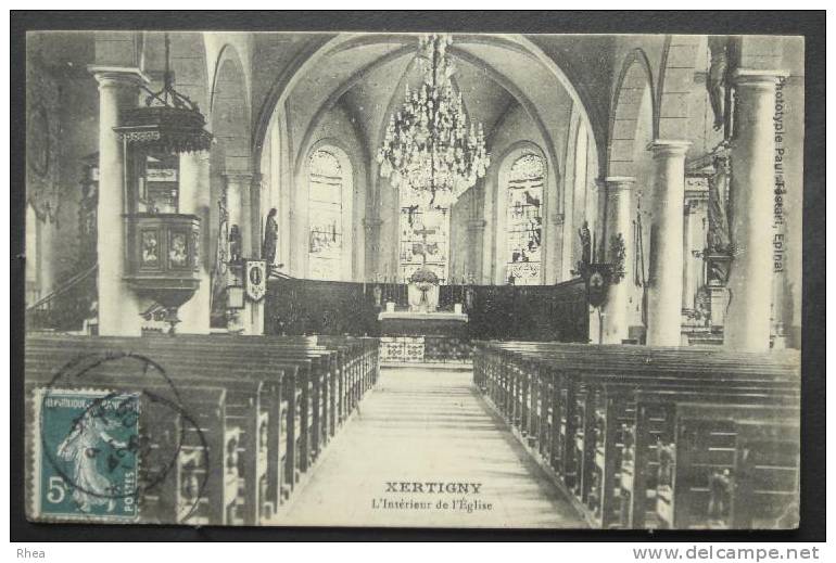 88 Xertigny Interieur Eglise D88D K88530K C88530C RH047246 - Xertigny