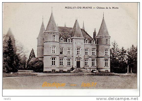 Dép 53 -  RF20584 - Meslay Du Maine - Château De La Motte  - Bon état Général - Meslay Du Maine