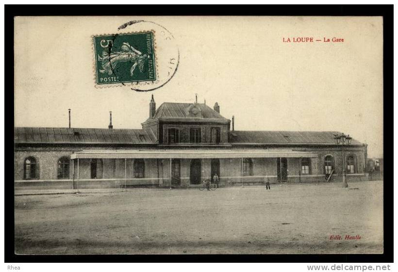 28 La Loupe LOUPE - LA Gare Exterieur Gare D28D C28214C RH006300 - Autres & Non Classés