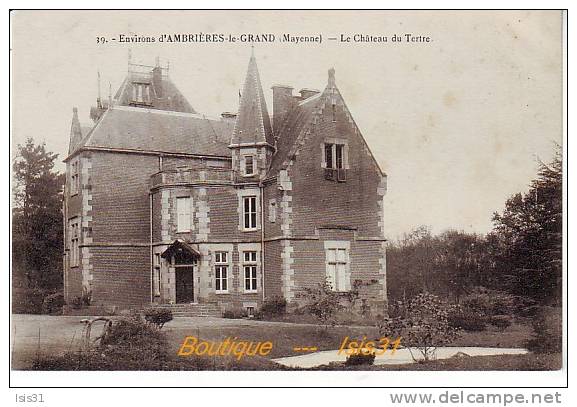 Dép 53 - RF20484 - Ambrieres Les Vallees - Ambrieres Le Grand - Environs - Le Château Du Tertre - état - Ambrieres Les Vallees