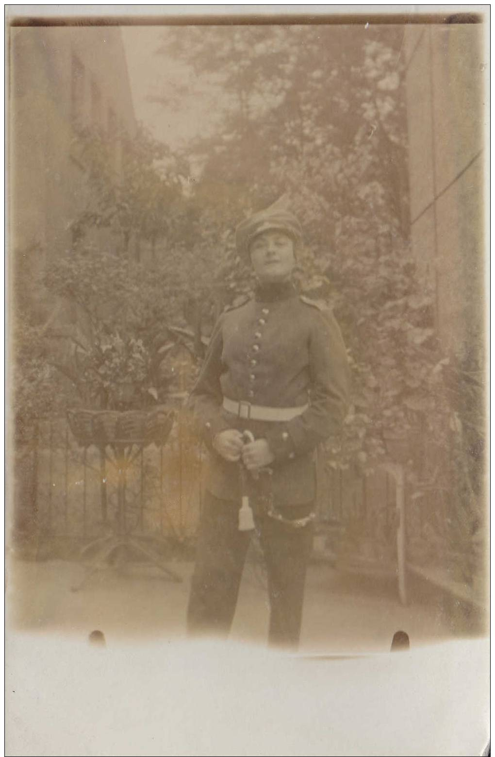 FRAULEIN FELDGRAU-CARTE PHOTO - Guerre 1914-18