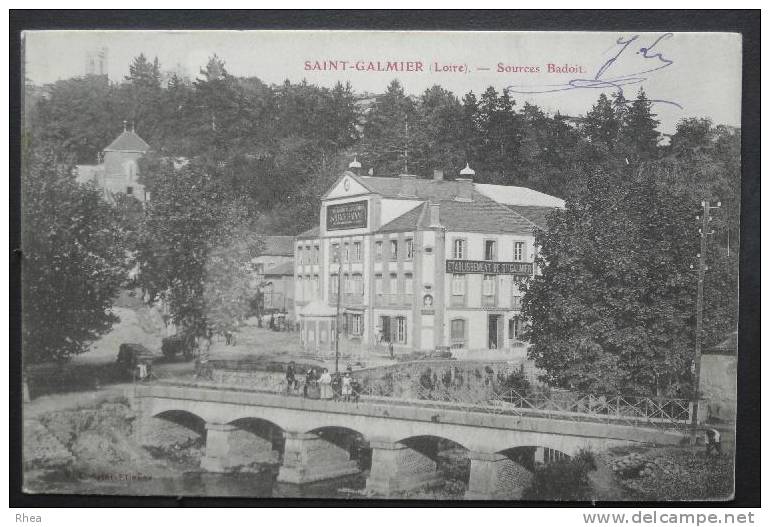 42 Saint-Galmier SAINT-GALMIER (Loire) - Sources Badoit Source Badoit Pont D42D K42222K C42222C RH009783 - Autres & Non Classés